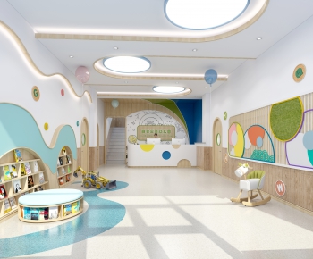 Modern Children's Kindergarten-ID:528060919