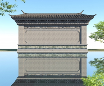 Chinese Style Building Component-ID:777570018