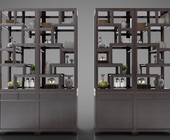 New Chinese Style Decorative Cabinet-ID:176688912