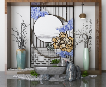 New Chinese Style Garden-ID:356735946