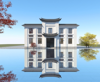 Chinese Style Building Appearance-ID:288197999