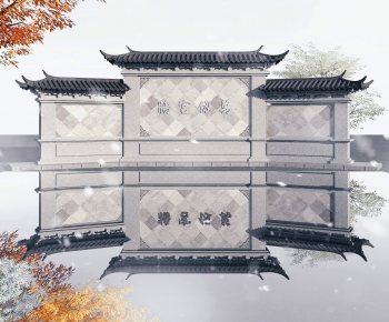 Chinese Style Building Component-ID:523725032