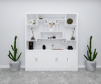 Modern Decorative Cabinet-ID:405342101