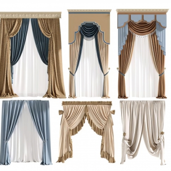 Simple European Style The Curtain-ID:582928901