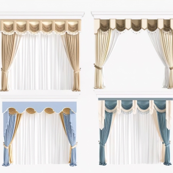 Simple European Style The Curtain-ID:545331959