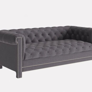 American Style Three-seat Sofa-ID:489197971