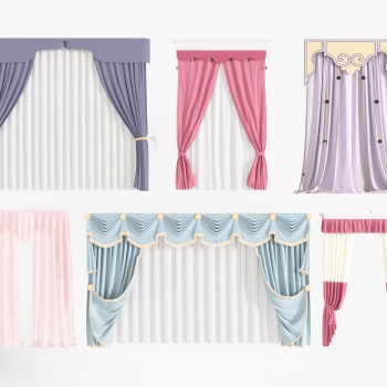 Simple European Style The Curtain-ID:528064016