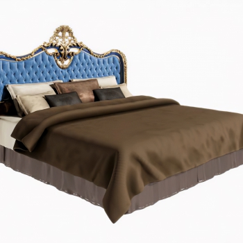 European Style Double Bed-ID:101896052