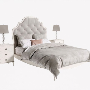 European Style Double Bed-ID:872664936