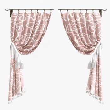 Simple European Style The Curtain-ID:324718002
