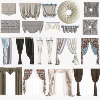 Simple European Style The Curtain-ID:377253062