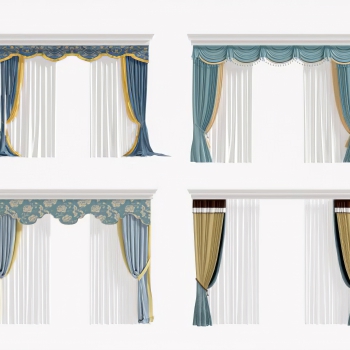 Simple European Style The Curtain-ID:791471965
