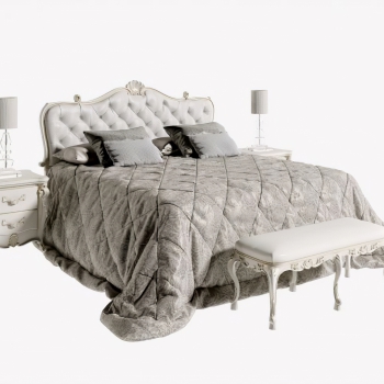 European Style Double Bed-ID:383378039