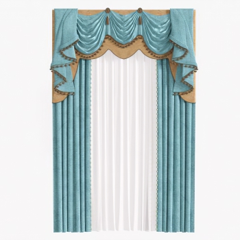 Simple European Style The Curtain-ID:867937091