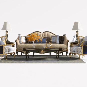 European Style Sofa Combination-ID:305161006