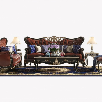 European Style Sofa Combination-ID:964204071