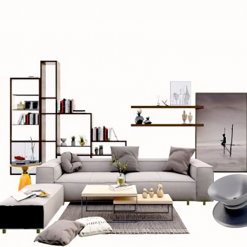Modern Sofa Combination-ID:352714063