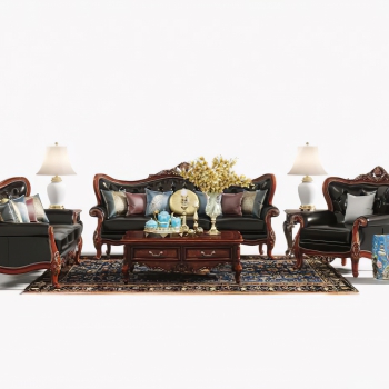 European Style Sofa Combination-ID:365969902