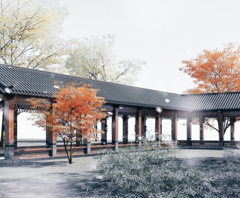 Chinese Style Building Component-ID:858599909