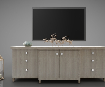 New Chinese Style TV Cabinet-ID:719233045