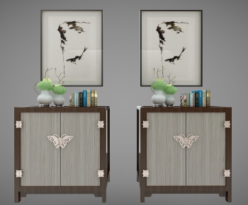 New Chinese Style Decorative Cabinet-ID:800175912