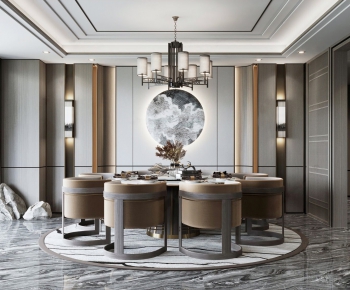 New Chinese Style Dining Room-ID:208517077