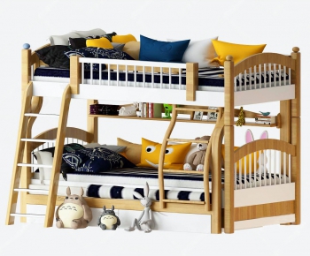 Nordic Style Bunk Bed-ID:172444118