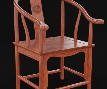 New Chinese Style Single Chair-ID:466655977