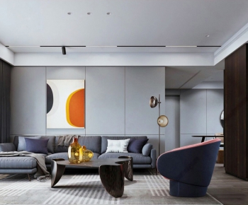 Modern A Living Room-ID:331286917