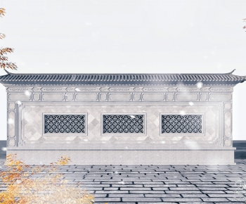 Chinese Style Building Component-ID:155946974