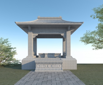 Chinese Style Building Component-ID:353332045