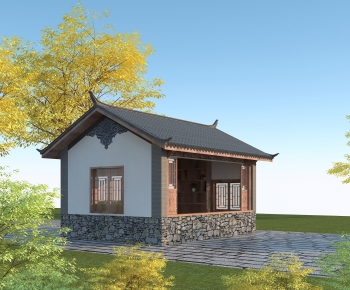 Chinese Style Building Component-ID:864182955