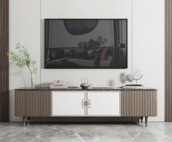 New Chinese Style TV Cabinet-ID:253046993