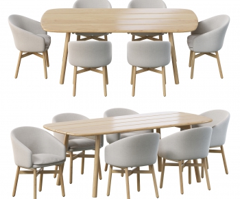 Modern Dining Table And Chairs-ID:506006964