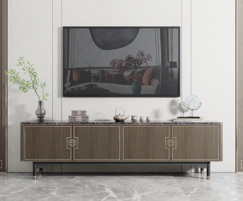 New Chinese Style TV Cabinet-ID:110618114
