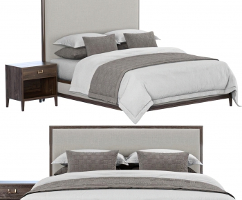 Modern Double Bed-ID:287183059