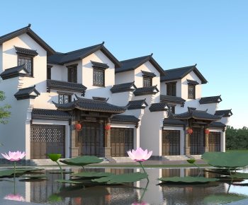 Chinese Style Villa Appearance-ID:263962031