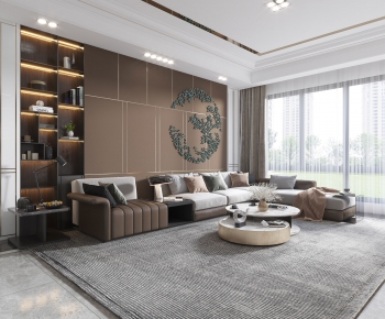 Hong Kong Style A Living Room-ID:145056967
