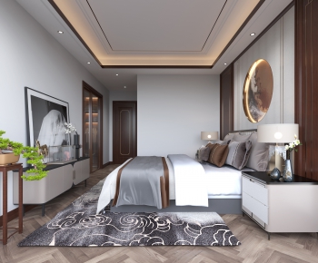 New Chinese Style Bedroom-ID:847284088