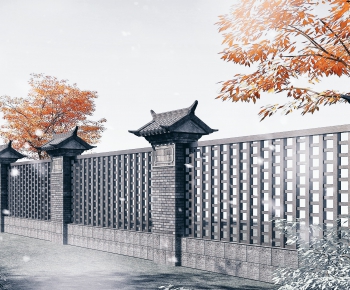 New Chinese Style Garden-ID:394455914