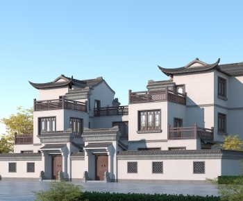 Chinese Style Villa Appearance-ID:626104124