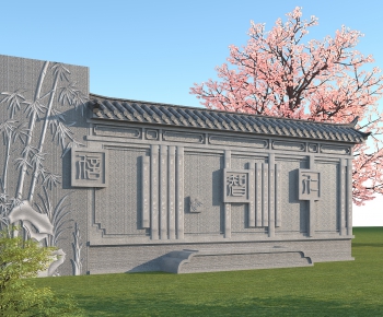 Chinese Style Building Component-ID:943169125