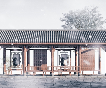 Chinese Style Building Component-ID:952888976