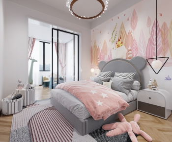 Nordic Style Girl's Room Daughter's Room-ID:421173107