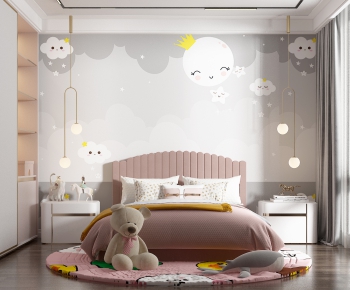 Modern Girl's Room Daughter's Room-ID:558583024