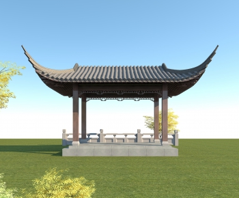 Chinese Style Building Component-ID:643824106