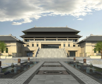 Chinese Style Building Appearance-ID:266601098