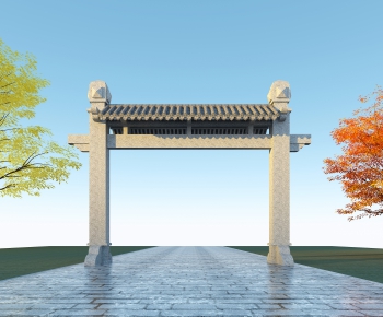 Chinese Style Building Component-ID:338953973