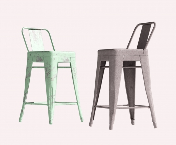 Industrial Style Bar Chair-ID:277668956