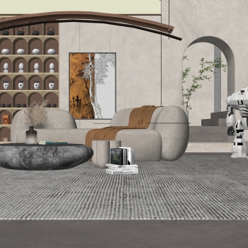 Modern A Living Room-ID:169871099